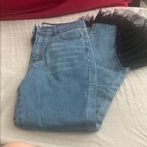 Denim tutu jeans